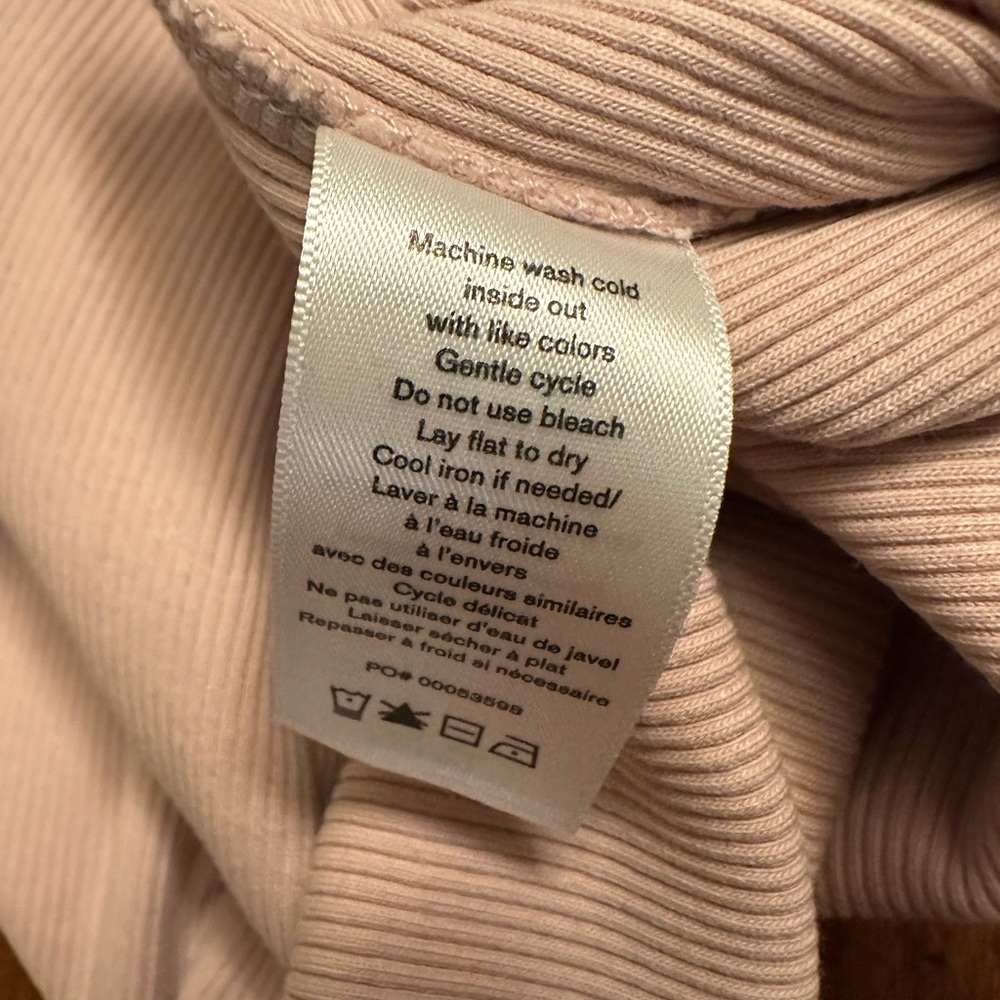 rag & bone Pale Pink Ribbed Tank Maxi Dress Small - Picture 8 of 9